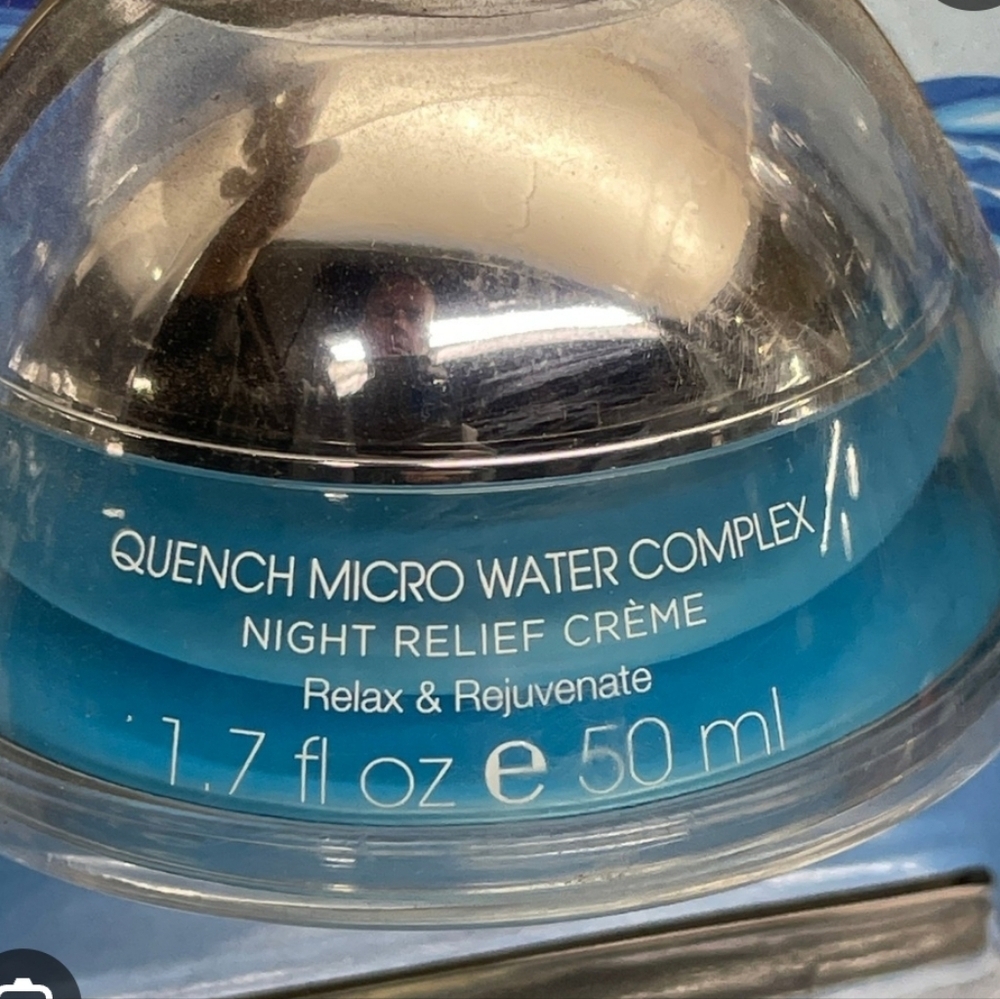 Quench Micro Water Complex Night Relief Creme 50ml New
